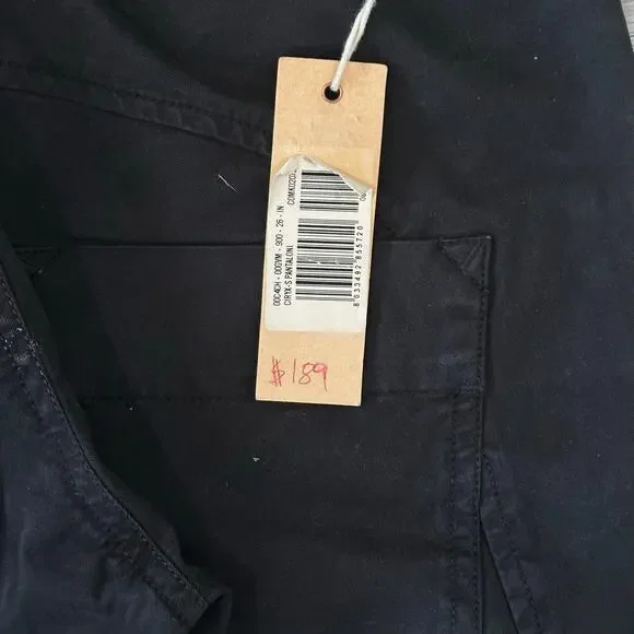 Diesel CIRYX-S Pantaloni Black Slim Fit Moto Utility Chino Pants Sz 26 NWT $189 - Picture 8 of 8